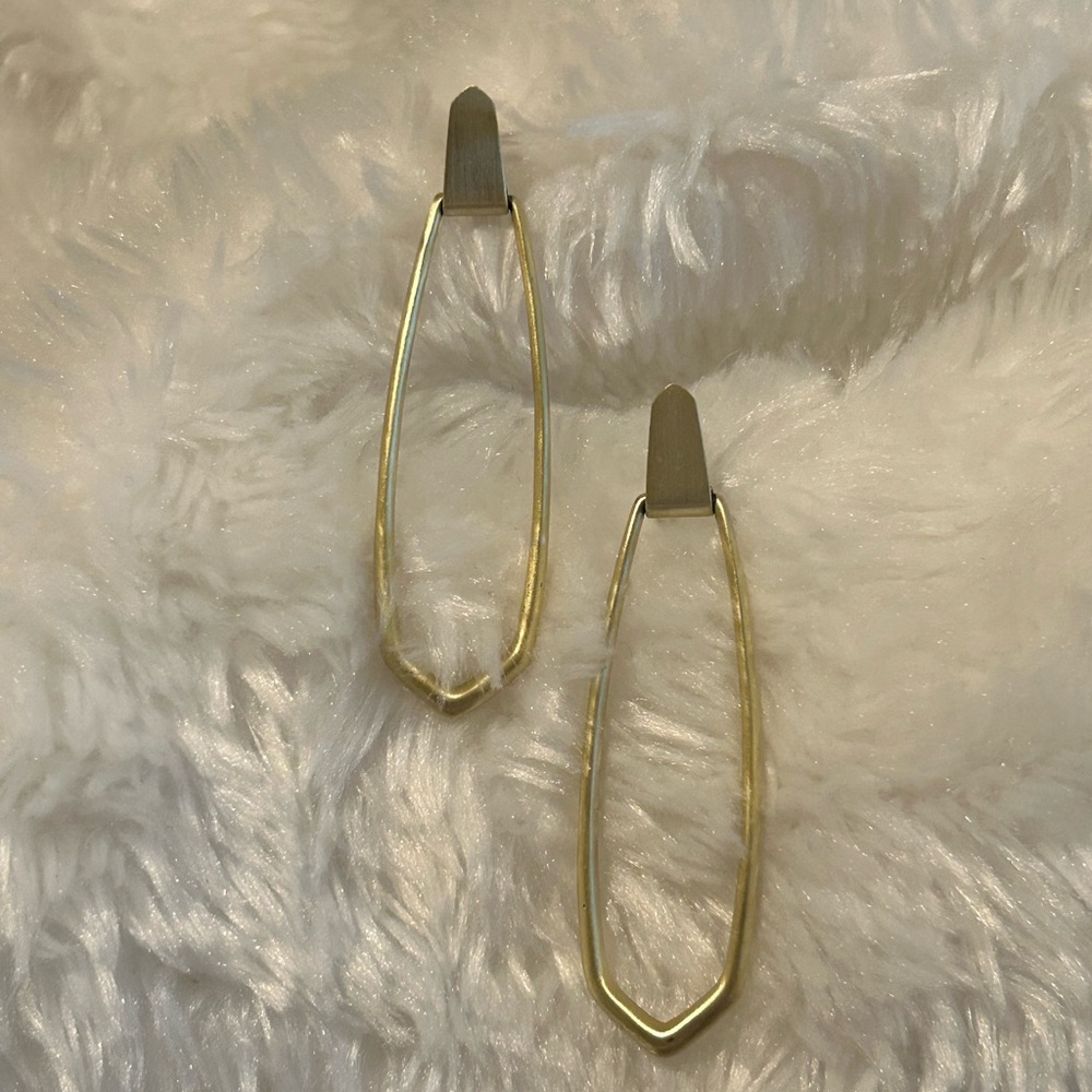 Kendra Scott Gold Geometric Earrings